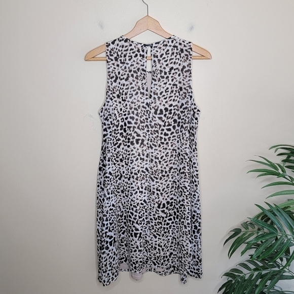 NWT Stitch Fix Calvin Klein | Suzetta Leopard Print Dress Size 12 - Picture 4 of 7